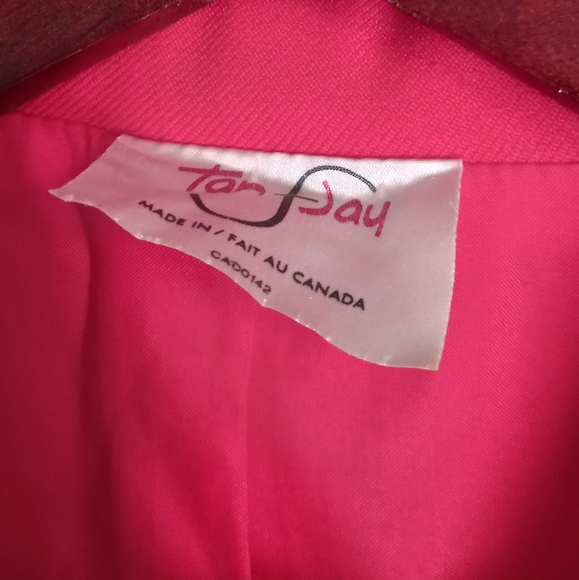 Vintage TanJay Hot Pink Blazer - Picture 3 of 7